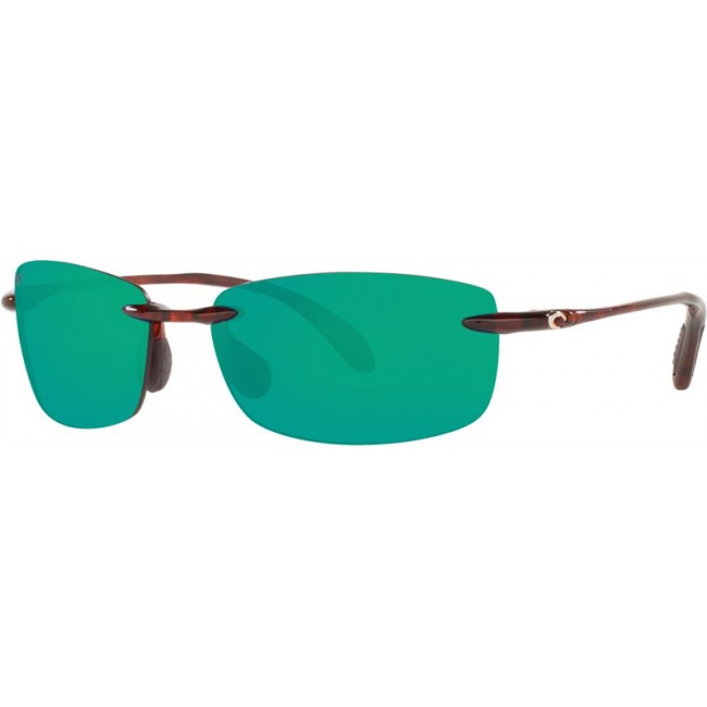 Costa Ballast Tortoise Frame Green Lens Sunglasses