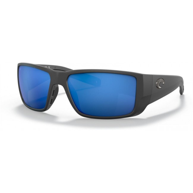Costa Blackfin PRO Matte Black Frame Blue Lens Sunglasses