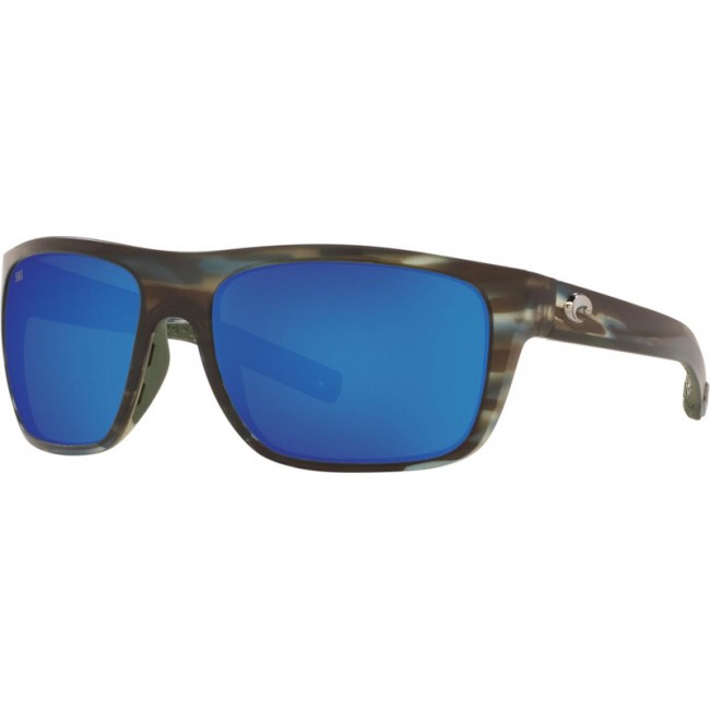 Costa Broadbill Matte Reef Frame Blue Lens Sunglasses