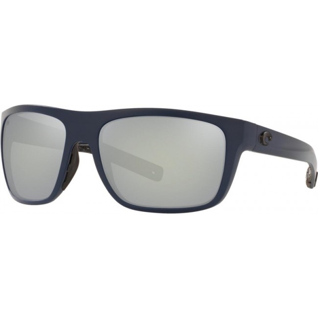 Costa Broadbill Midnight Blue Frame Grey Silver Lens Sunglasses