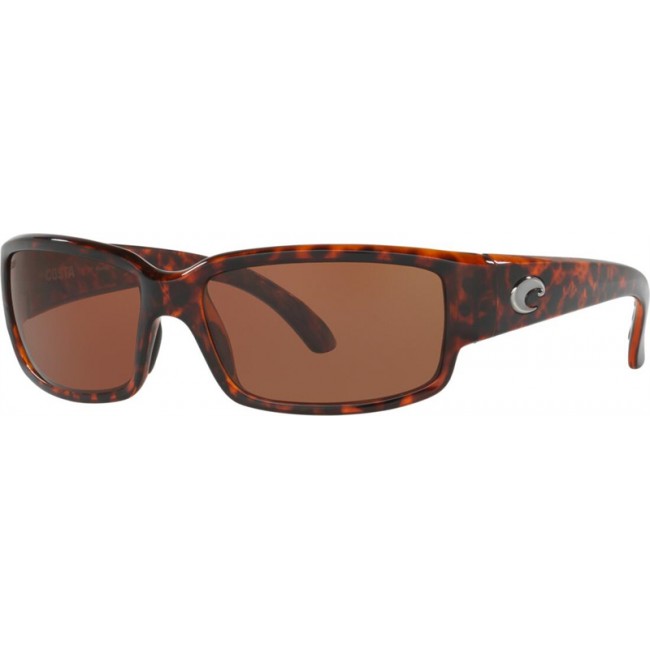 Costa Caballito Tortoise Frame Copper Lens Sunglasses