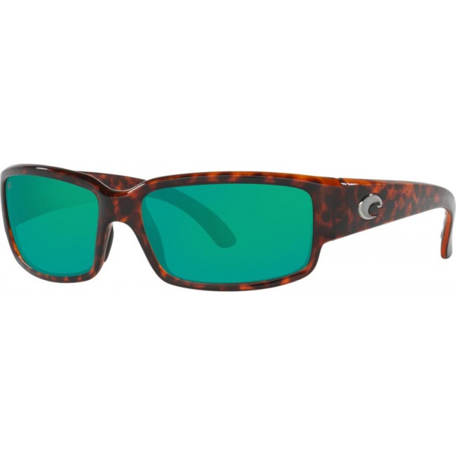 Costa Caballito Tortoise Frame Green Lens Sunglasses