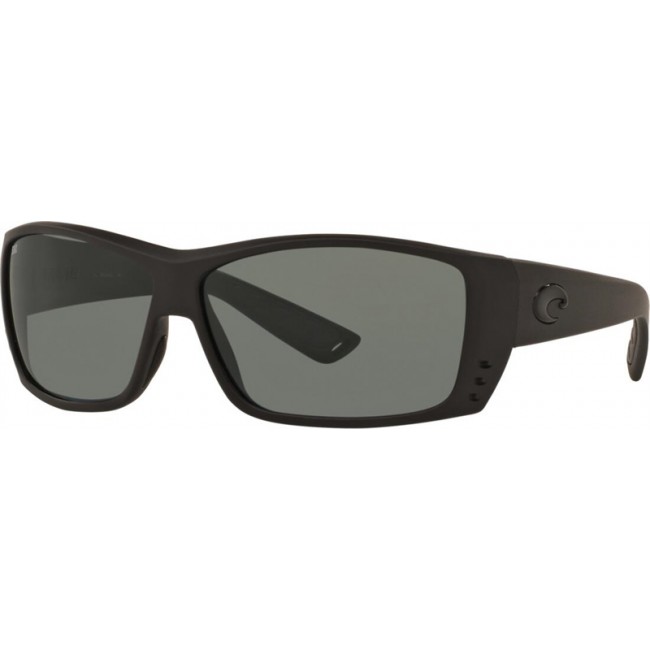 Costa Cat Cay Blackout Frame Grey Lens Sunglasses