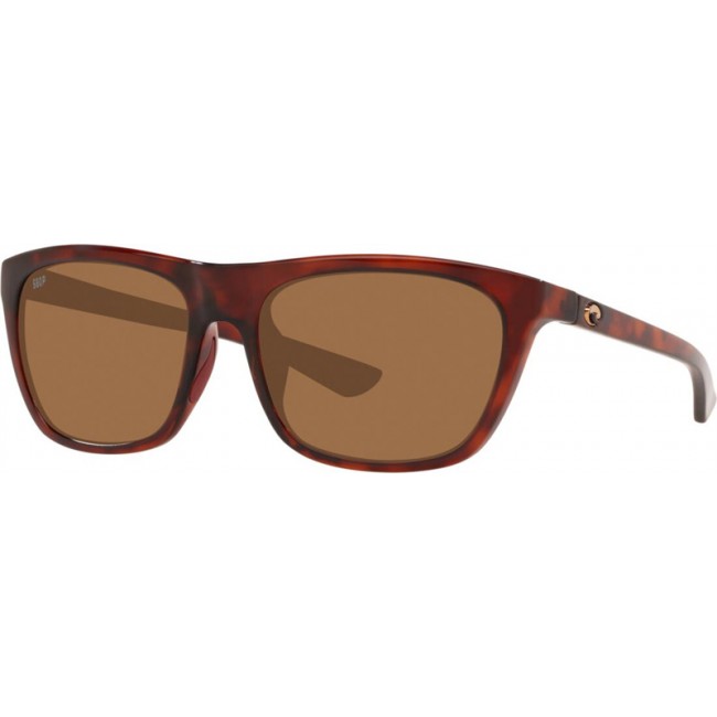 Costa Cheeca Rose Tortoise Frame Copper Lens Sunglasses