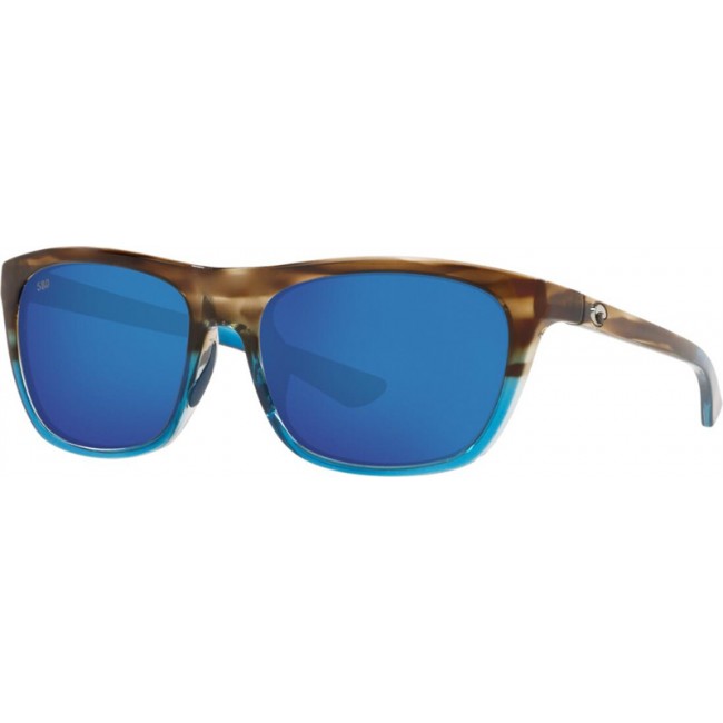 Costa Cheeca Shiny Wahoo Frame Blue Lens Sunglasses