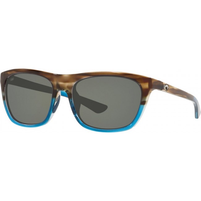 Costa Cheeca Shiny Wahoo Frame Grey Lens Sunglasses