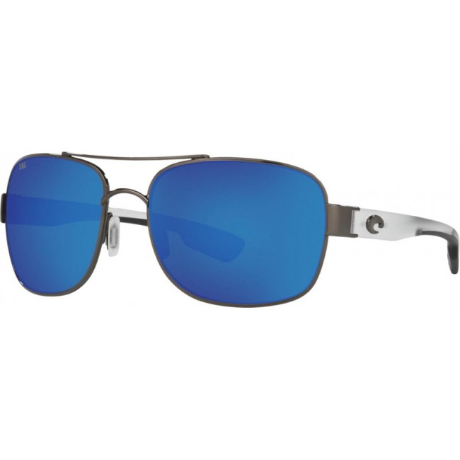 Costa Cocos Gunmetal Frame Blue Lens Sunglasses