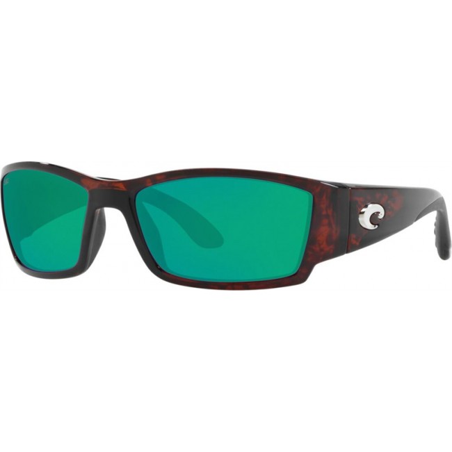 Costa Corbina Tortoise Frame Green Lens Sunglasses