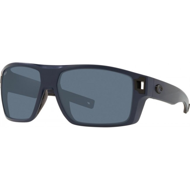 Costa Diego Midnight Blue Frame Grey Lens Sunglasses