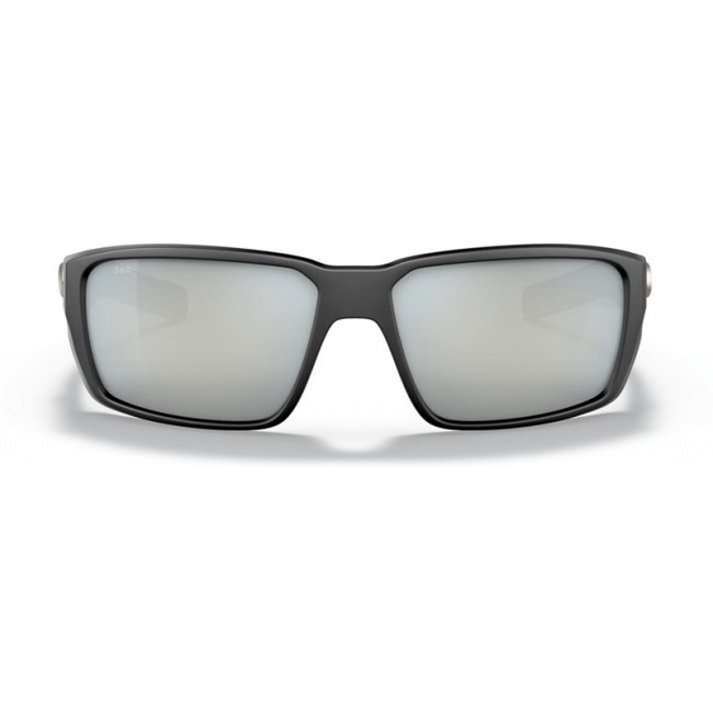 Costa Fantail PRO Matte Black Frame Grey Silver Lens Sunglasses