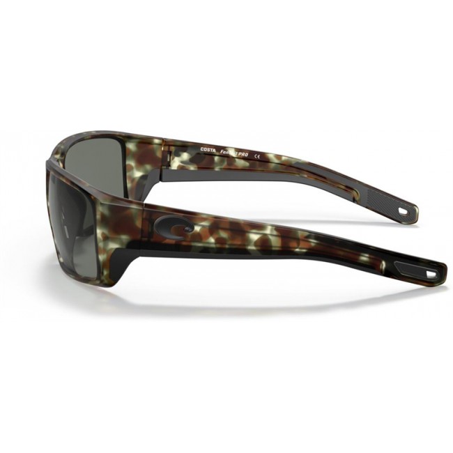 Costa Fantail PRO Matte Wetlands Frame Grey Lens Sunglasses