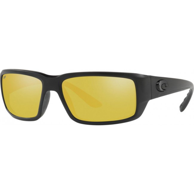 Costa Fantail Blackout Frame Sunrise Silver Lens Sunglasses