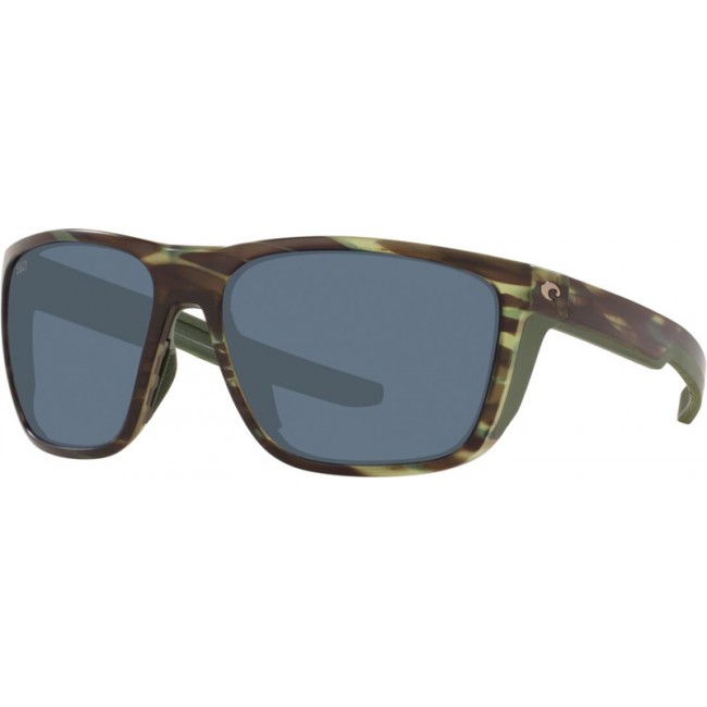 Costa Ferg Matte Reef Frame Grey Lens Sunglasses