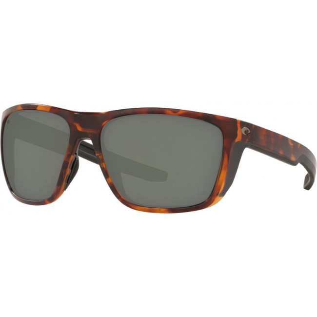 Costa Ferg Matte Tortoise Frame Grey Lens Sunglasses