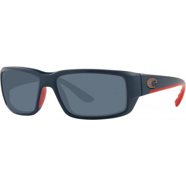 Costa Freedom Series Fantail Matte Freedom Fade Frame Grey Lens Sunglasses