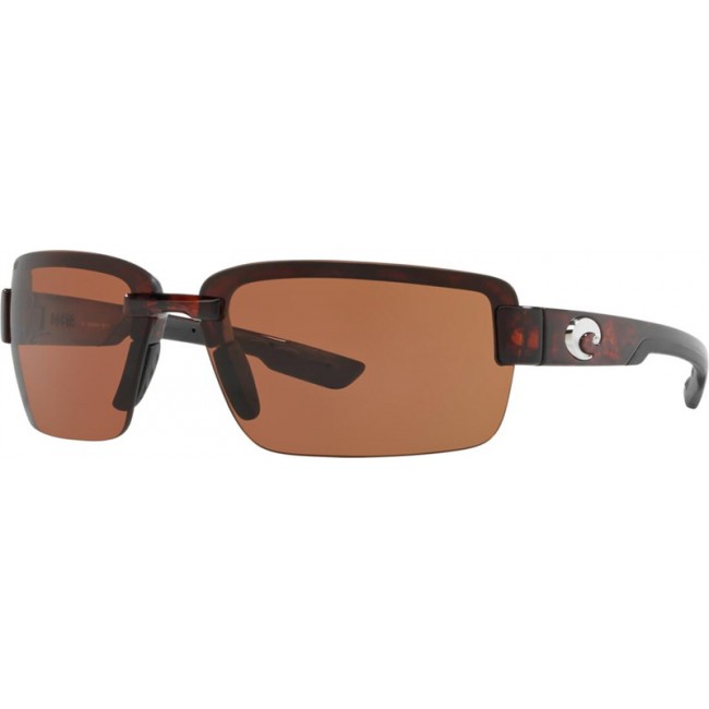 Costa Galveston Tortoise Frame Copper Lens Sunglasses