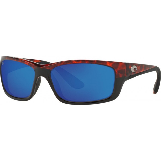 Costa Jose Tortoise Frame Blue Lens Sunglasses