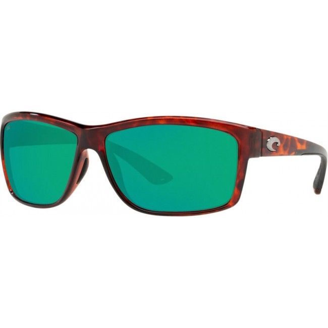 Costa Mag Bay Tortoise Frame Green Lens Sunglasses