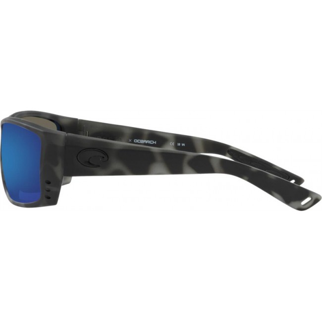 Costa Ocearch Cat Cay Tiger Shark Ocearch Frame Blue Lens Sunglasses