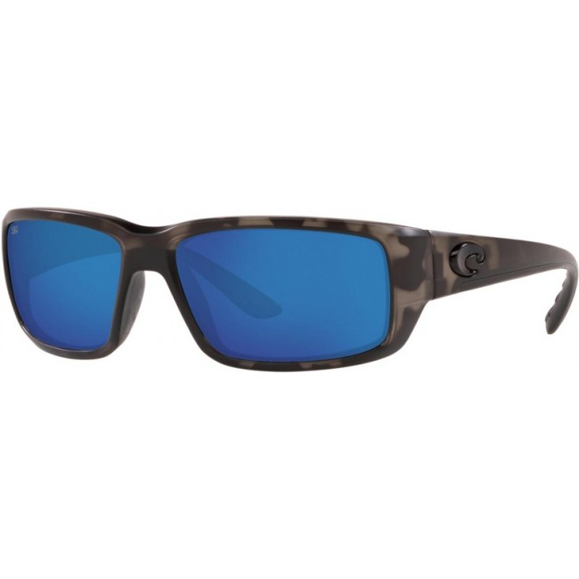 Costa Ocearch Fantail Tiger Shark Ocearch Frame Blue Lens Sunglasses