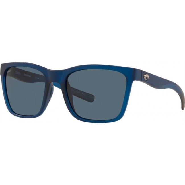 Costa Ocearch Panga Ocearch Matte Deep Teal Crystal Shark Frame Grey Lens Sunglasses