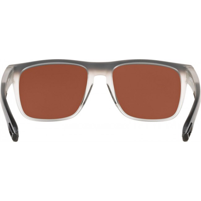 Costa Ocearch Spearo Ocearch Matte Fog Gray Frame Green Lens Sunglasses