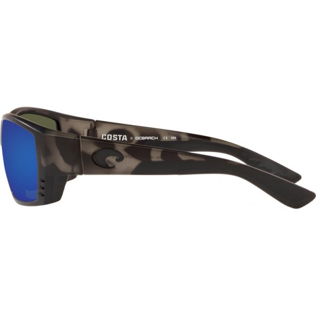Costa Ocearch Tuna Alley Tiger Shark Ocearch Frame Blue Lens Sunglasses