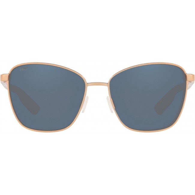 Costa Paloma Brushed Rose Gold Frame Grey Lens Sunglasses