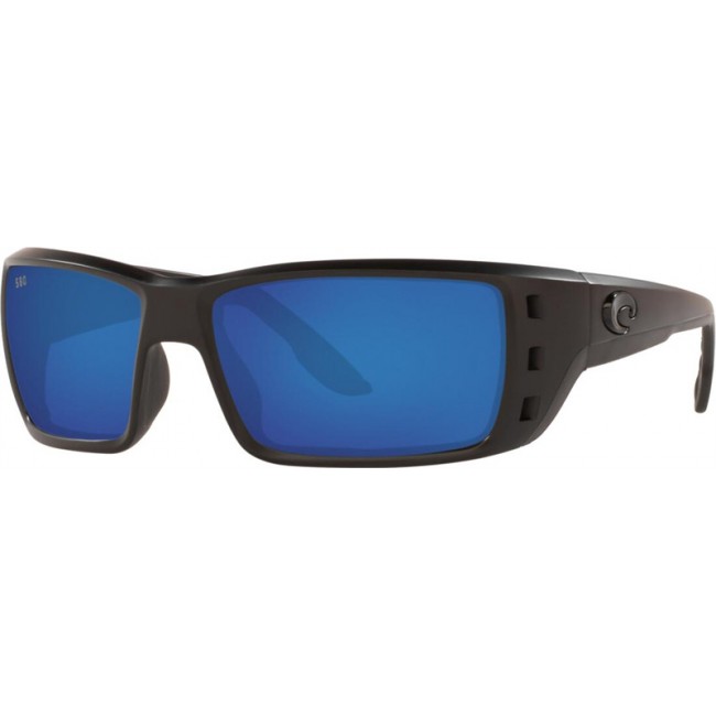 Costa Permit Blackout Frame Blue Lens Sunglasses