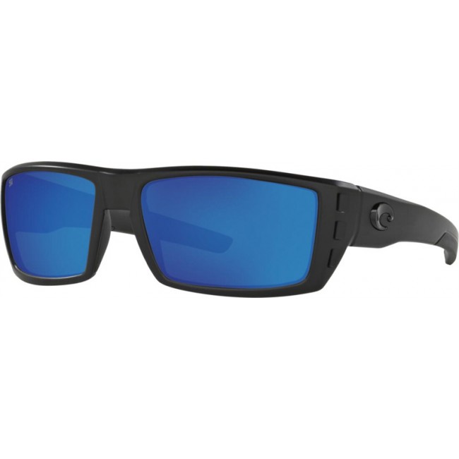 Costa Rafael Blackout Frame Blue Lens Sunglasses