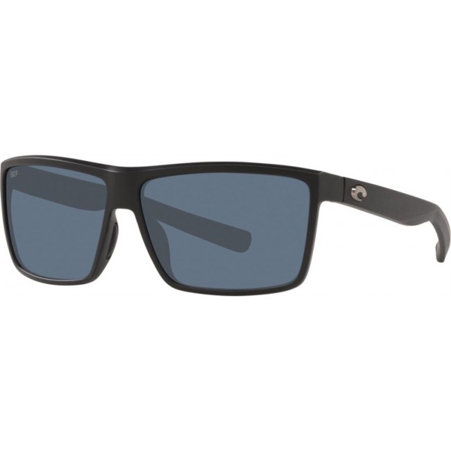 Costa Rinconcito Matte Black Frame Grey Lens Sunglasses