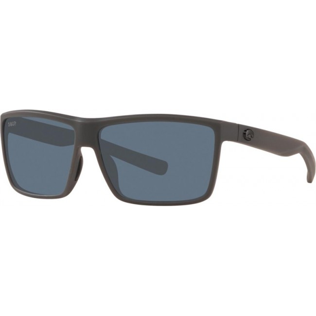 Costa Rinconcito Matte Gray Frame Grey Lens Sunglasses
