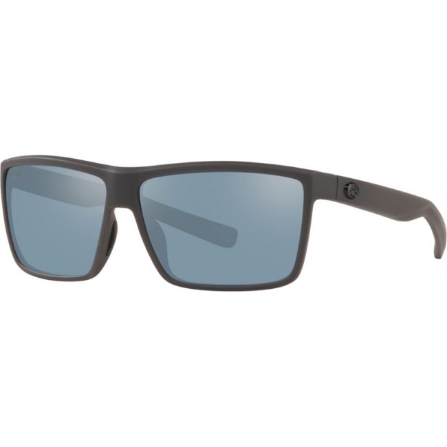 Costa Rinconcito Matte Gray Frame Grey Silver Lens Sunglasses