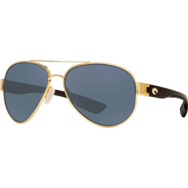 Costa South Point Gold Frame Grey Lens Sunglasses