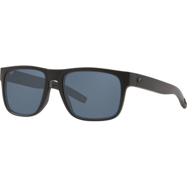 Costa Spearo Blackout Frame Grey Lens Sunglasses