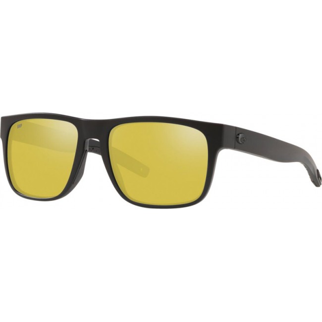 Costa Spearo Blackout Frame Sunrise Silver Lens Sunglasses
