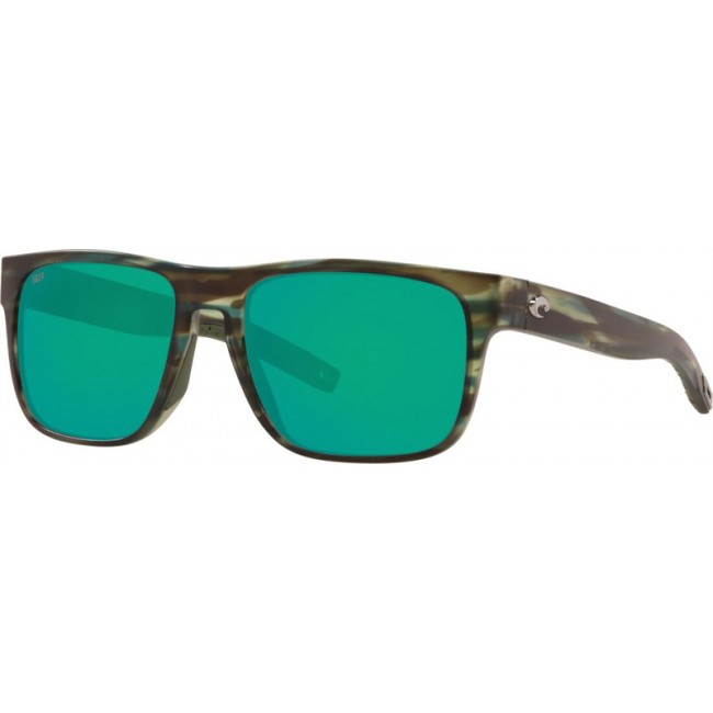 Costa Spearo Matte Reef Frame Green Lens Sunglasses