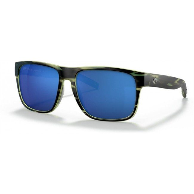 Costa Spearo XL Matte Reef Frame Blue Lens Sunglasses