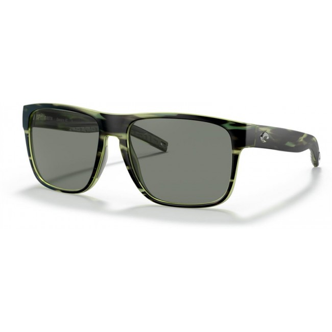 Costa Spearo XL Matte Reef Frame Grey Lens Sunglasses