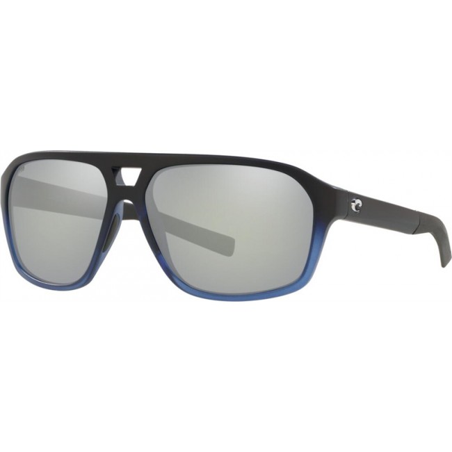 Costa Switchfoot Deep Sea Blue Frame Grey Silver Lens Sunglasses