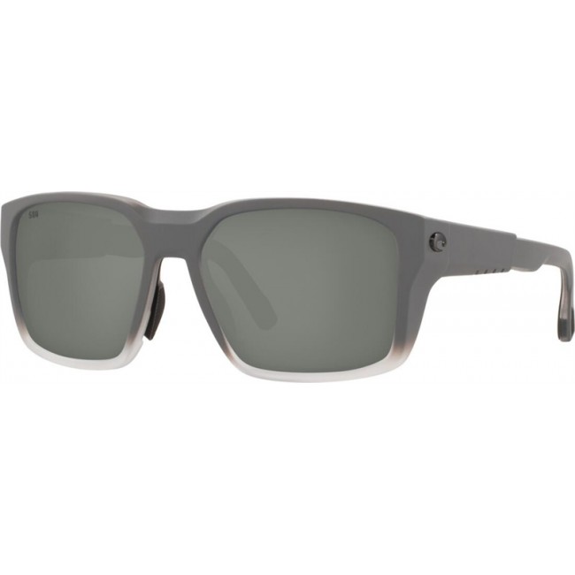 Costa Tailwalker Matte Fog Gray Frame Grey Lens Sunglasses