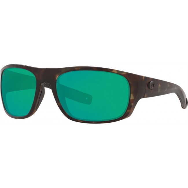 Costa Tico Matte Wetlands Frame Green Lens Sunglasses