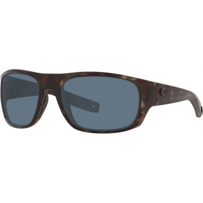 Costa Tico Matte Wetlands Frame Grey Lens Sunglasses