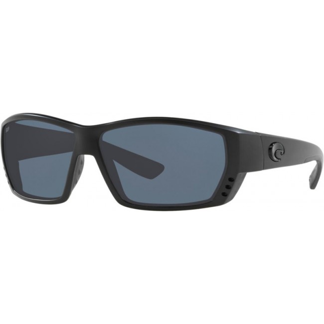 Costa Tuna Alley Blackout Frame Grey Lens Sunglasses