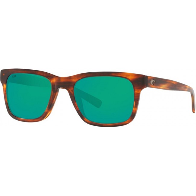 Costa Tybee Tortoise Frame Green Lens Sunglasses