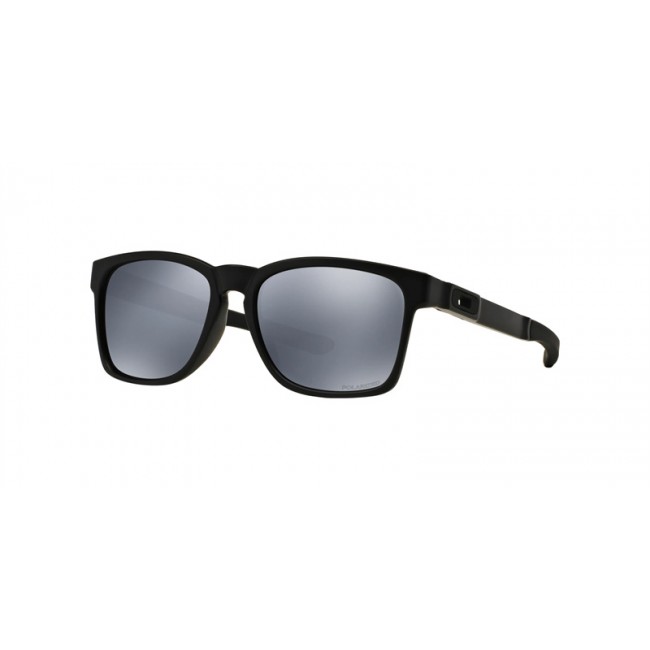 Oakley Catalyst Black Frame Black Iridium Polarized Lens Sunglasses