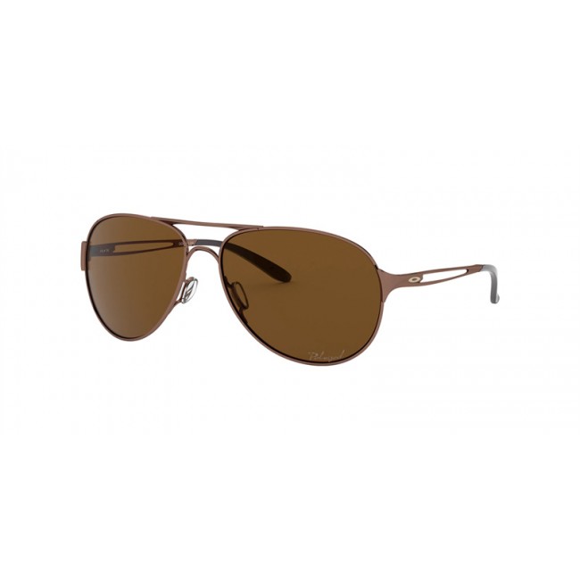 Oakley Caveat Brown Frame Bronze Polarized Lens Sunglasses