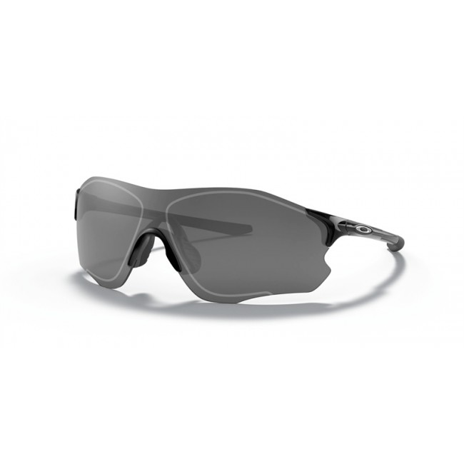 Oakley EVZero Path Low Bridge Fit Polished Black Frame Prizm Black Lens Sunglasses