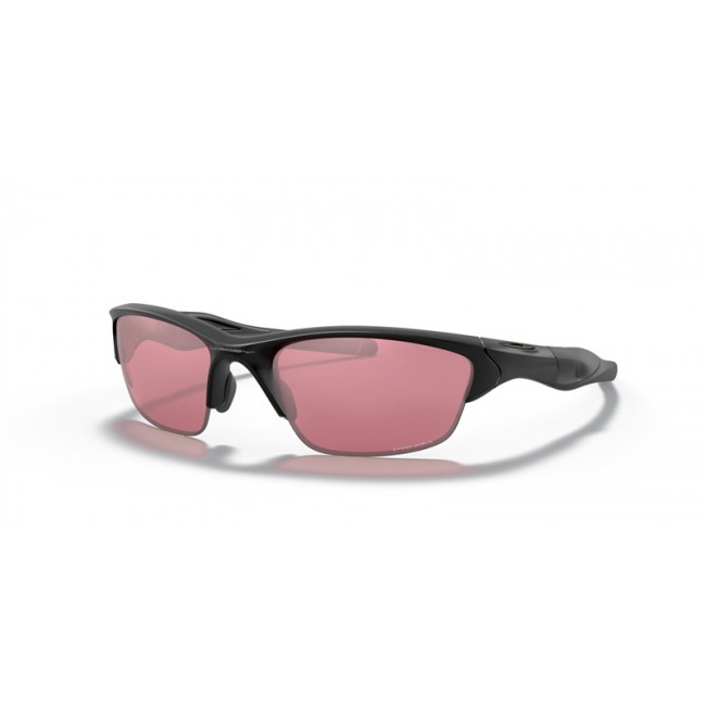 Oakley Half Jacket 2.0 Low Bridge Fit Black Frame Prizm Dark Golf Lens Sunglasses