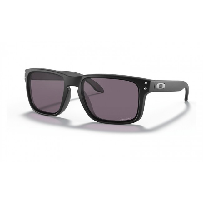 Oakley Holbrook Matte Black Frame Prizm Grey Lens Sunglasses